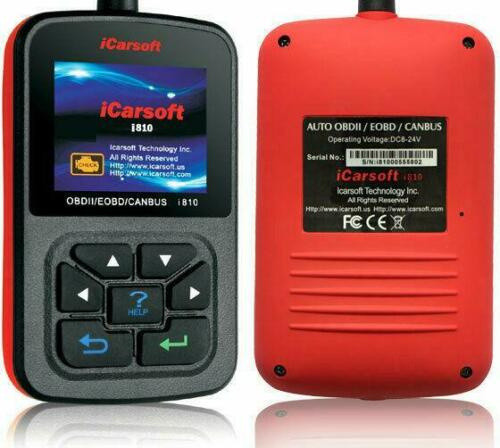 iCarsoft i810 Diagnosegerät universelle für fast alle KFZ Marken und Modelle